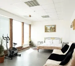 Двухкомнатный Loft с двумя двуспальными кроватями